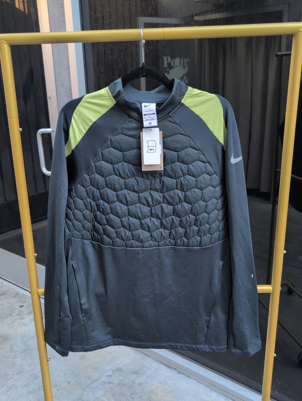 Men's Nike Strike Therma-fit Winter Warrior Drill Top Size Medium NWT